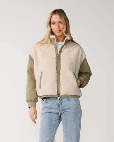 Venture Sherpa Jacket - Olive