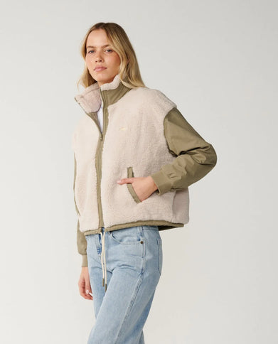 Venture Sherpa Jacket - Olive