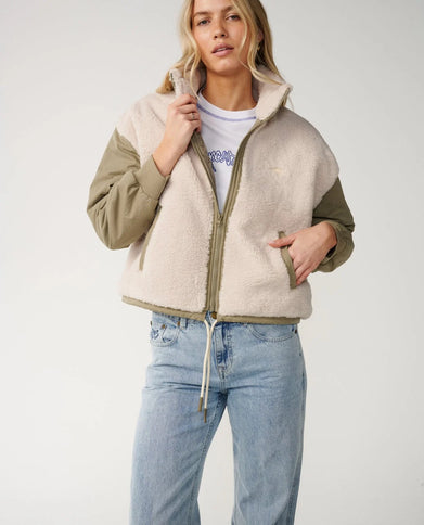 Venture Sherpa Jacket - Olive