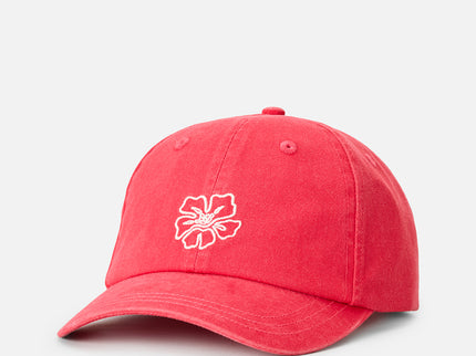 Mixed 6 Panel Cap - Deep Red