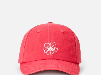 Mixed 6 Panel Cap - Deep Red