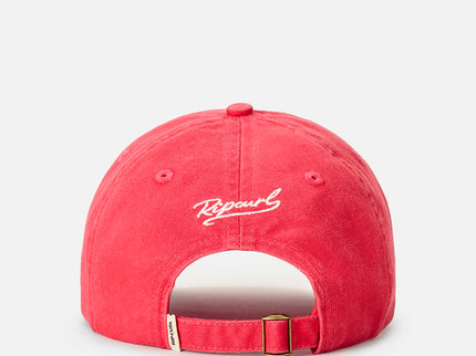 Mixed 6 Panel Cap - Deep Red