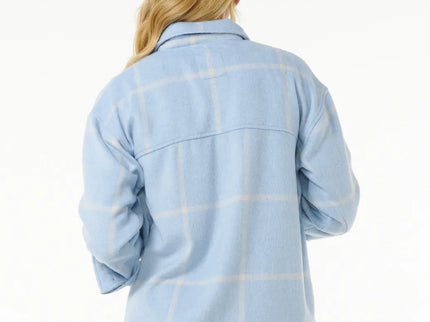 The Search Flannel Shirt - Light Blue