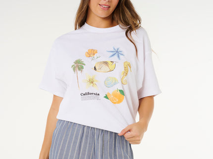 Beach Days Pinstripe Short - Dusty Blue