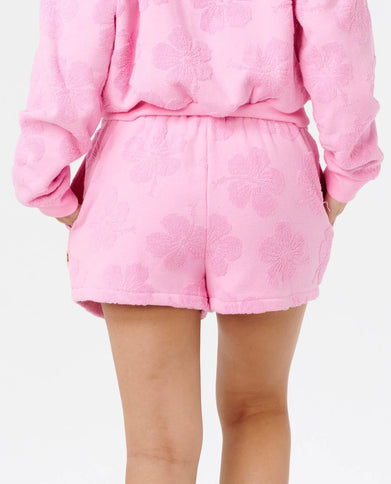 Paradise Terry Beach Short - Pink  Korte Broek van Rip Curl | SHAKA