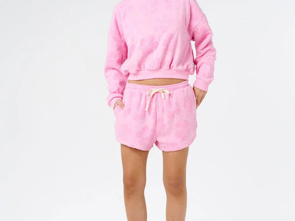 Paradise Terry Beach Short - Pink  Korte Broek van Rip Curl | SHAKA