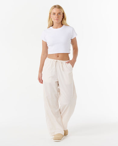 Keepsakes Washed Cord Pant - Stone  Lange Broek van Rip Curl | SHAKA