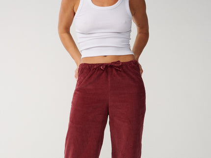 Keepsakes Washed Cord Pant - Dark Plum  Lange Broek van Rip Curl | SHAKA