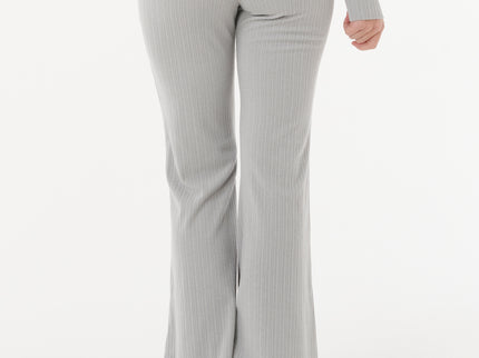 Cosy Flare Pant - Grey Marle