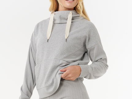 Cosy Flare Pant - Grey Marle