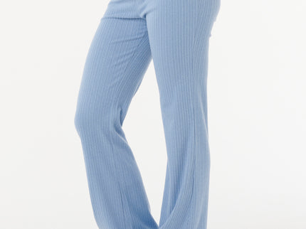 Cosy Flare Pant - Blue Marle