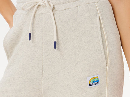 Surf Side Spliced Wide LEG PAN - Grey Marle