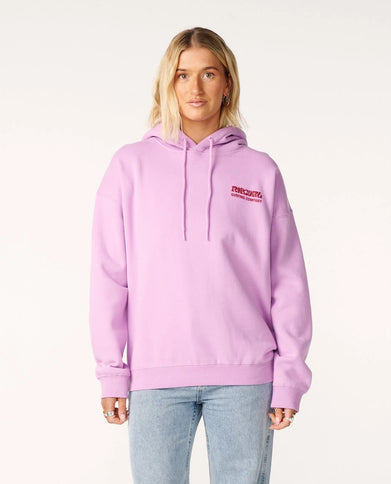 Surf Puff Relaxed Hood - Bright Lilac