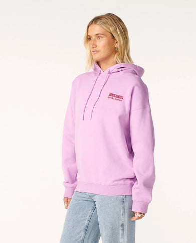 Surf Puff Relaxed Hood - Bright Lilac