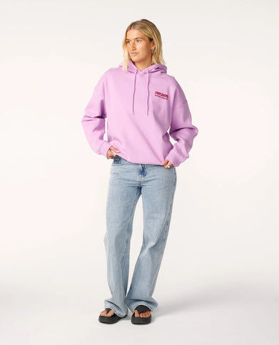 Surf Puff Relaxed Hood - Bright Lilac