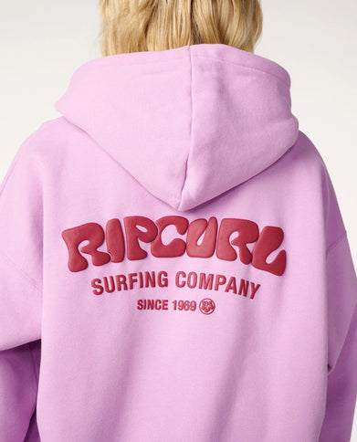 Surf Puff Relaxed Hood - Bright Lilac