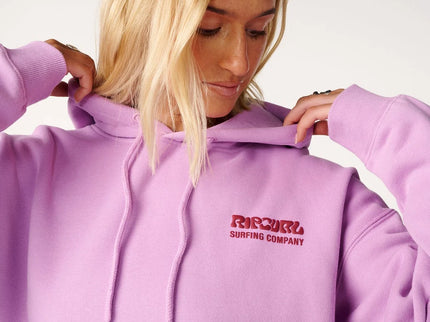 Surf Puff Relaxed Hood - Bright Lilac