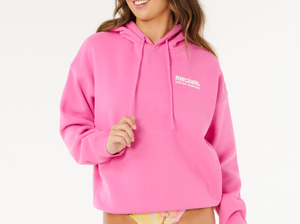 Surf Puff Heritage Hood - Super Pink