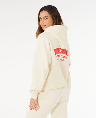 Surf Puff Heritage Hood - Cayenne