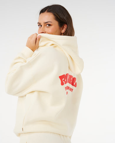 Surf Puff Heritage Hood - Cayenne