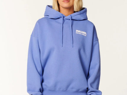 Surf Puff Relaxed Hood - Mid Blue