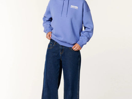 Surf Puff Relaxed Hood - Mid Blue