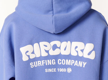 Surf Puff Relaxed Hood - Mid Blue