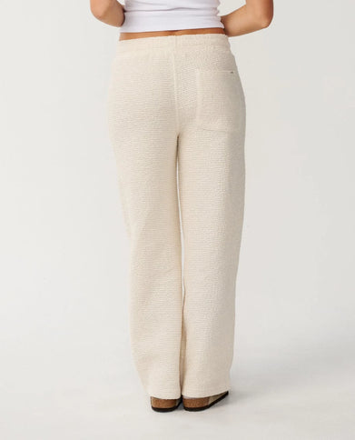 Cala Nights Textured Pant - Natural