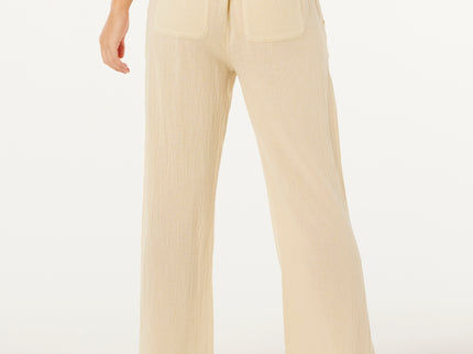 Klassische Surf-Hose mit weitem Bein – Natur