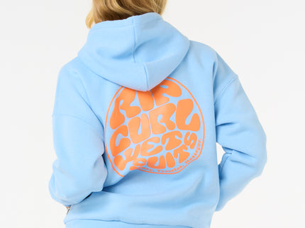 Icons Of Surf Heritage Hood - Mid Blue/Orange