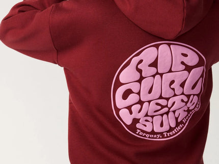 Icons Of Surf Relaxed Hood - Dark Plum