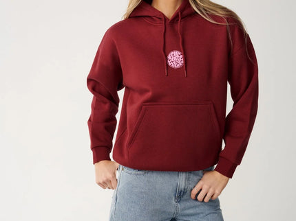 Icons Of Surf Relaxed Hood - Dark Plum