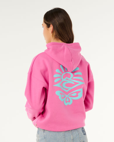 Icons OF Surf Heritage Hood - Super Pink