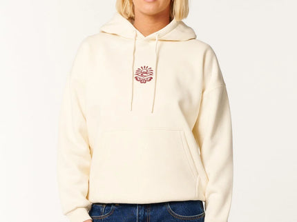 Icons Of Surf Relaxed Hoodie - Bone/dark Plum
