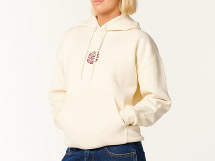Icons Of Surf Relaxed Hoodie - Bone/dark Plum
