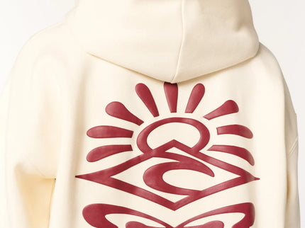 Icons Of Surf Relaxed Hoodie - Bone/dark Plum