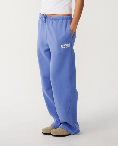 Surf Puff Wide Leg Trackpant - Mid Blue  Lange Broek van Rip Curl | SHAKA