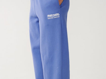 Surf Puff Wide Leg Trackpant - Mid Blue  Lange Broek van Rip Curl | SHAKA