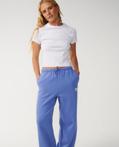 Surf Puff Wide Leg Trackpant - Mid Blue  Lange Broek van Rip Curl | SHAKA