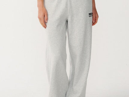 Surf Puff Wide Leg Trackpant - Grey Marle/black  Lange Broek van Rip Curl | SHAKA
