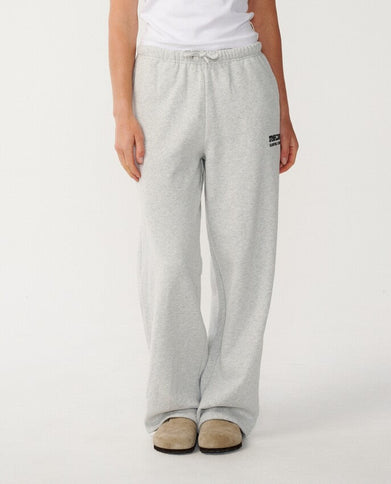 Surf Puff Wide Leg Trackpant - Grey Marle/black  Lange Broek van Rip Curl | SHAKA