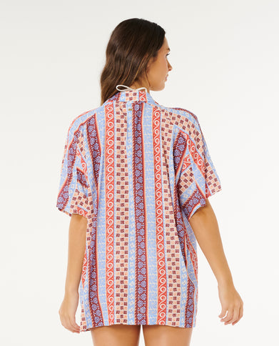 Ventura Viscose S/S Shirt - Multico