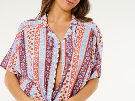 Ventura Viscose S/S Shirt - Multico