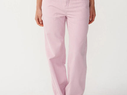 Aggie Cord Relaxed Pant - Light Lilac