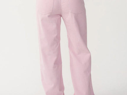 Aggie Cord Relaxed Pant - Light Lilac