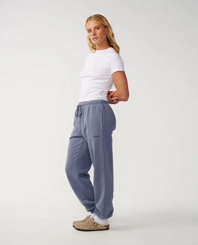 Varsity Sports Track Pant - Blue Grey