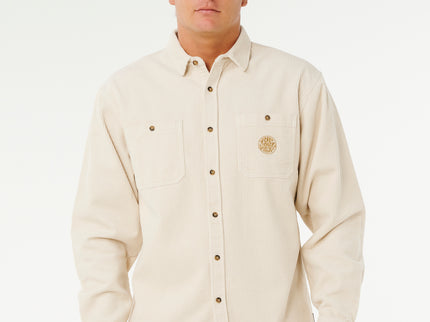 Premium Surf Cord L/S Shirt - Sand Dune