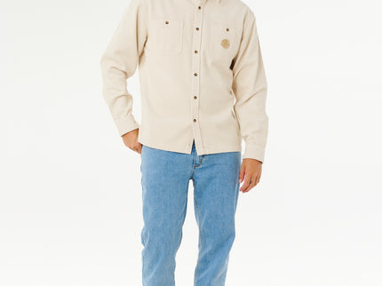 Premium Surf Cord L/S Shirt - Sand Dune