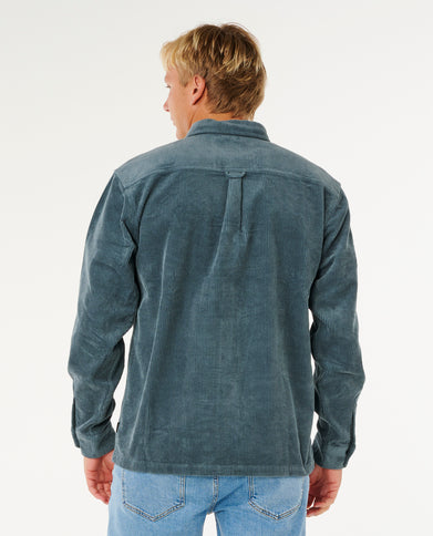 Premium Surf Cord L/S Shirt - Pine Night