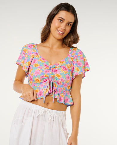 Malibu Cove SS TOP - Blue